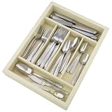 Lenox Accoutrements 65-Piece Flatware Set with Caddy, Service for 12