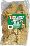  : 1 Lb. Peanut Butter Basted Rawhide Chips