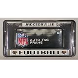 Jacksonville Jaguars NFL Chrome Metal License Plate Frame by Rico