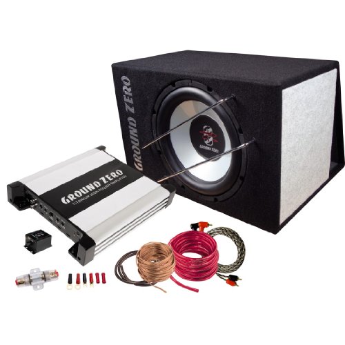 Ground Zero Bass Kit mit GZIB/120XBT/GZTA/2155X/GZPK 1