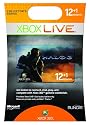 Xbox 360 Live 12 Month Halo 3 Gold Card