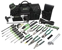 Big Sale Best Cheap Deals Greenlee 0159-11 Electrician's Tool Kit, 28-Piece