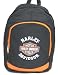 Licensed Harley Davidson Black / Orange Backpack HD