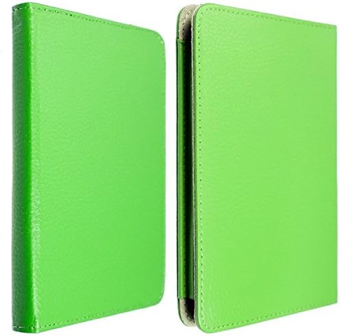 PIZU Leather Case Flip Cover for Amazon Kindle Paperwhite/Green