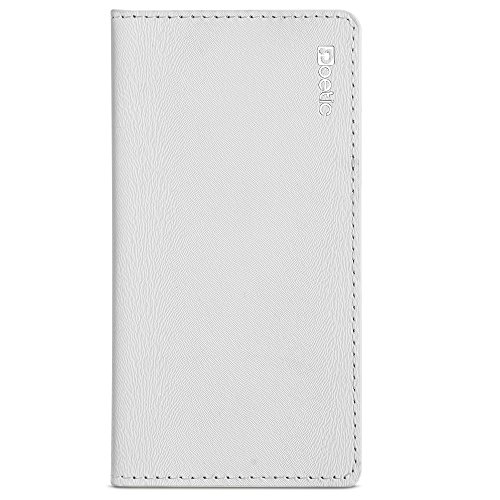 Sony Xperia Z3 Case - Poetic Sony Xperia Z3 Case [FlipBook Series] - [Lightweight] [Professional] PU Leather Protective Flip Cover Case for Sony Xperia Z3 White (3 Year Manufacturer Warranty From Poetic)