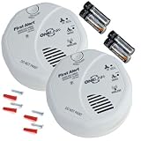 Onelink Wireless Talking Battery Operated Smoke & Carbon Monoxide Alarm - 2pk