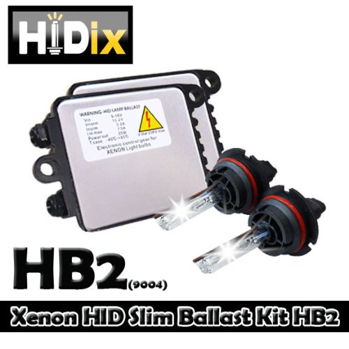 HID LIGHT Xenon Slim Ballast KIT HB2/9004 4300K Xenon High Intensity Discharge Conversion (HB2/9004 4300K Kit)