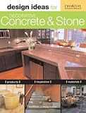 Design Ideas for Decorative Concrete and Stone (Design Ideas Series)