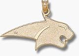 Montana State Bobcats Cat Head Lapel Pin - 10KT Gold Jewelry