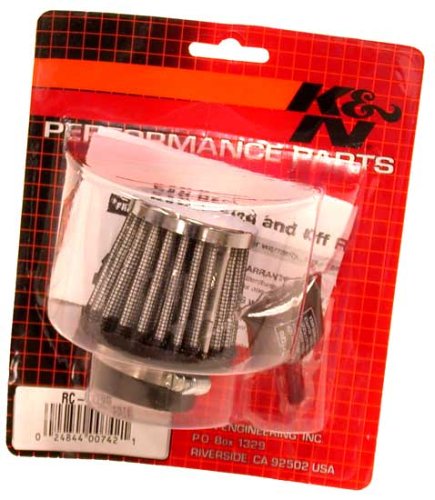 K&N RC 0790 Universal Chrome Filter