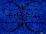 TATTOO SARONG ROYAL BLUE
