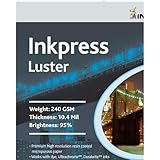 Inkpress PCL81050 Commercial Luster Inkjet Paper 8in. X 10in. 50 Sheets