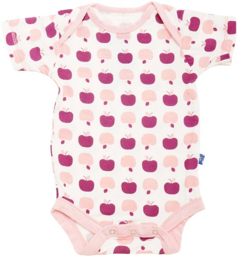 Kicky Pants Print Bodysuit - Girl Apples-0-3 Months