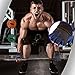 Support for Sports Half Finger Gloves with 18” Wrist Wrap for Exercise Workout