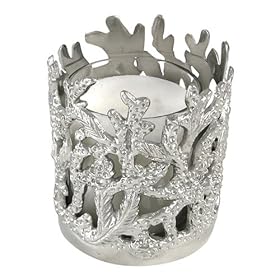 Coral Candle Holder or Wine Holder by Mariposa