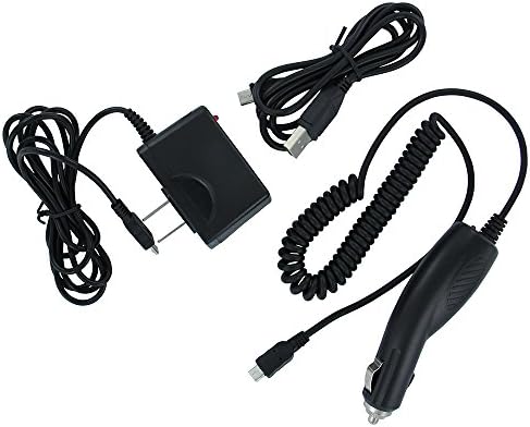 Wireless Guru Brand Rapid Micro USB Home Wall Travel & Car Power Charger Adapter with Extra Micro USB Data Sync Charging Cable Compatible with Motorola Droid RAZR MAXX HD XT926M