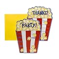 Popcorn Party Invitations