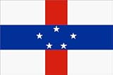 Netherlands Antilles Flag Nylon 12 In X 18 In