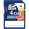 Dane-Elec 4 GB SDHC Flash Memory Card DA-SD-4096-R
