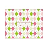 25 Customizable Greeting Cards / Note Cards with White Envelopes, Cardigan by Turlington Square, size 5.5