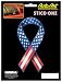 Patriotic Ribbon Vinyl Decal Image