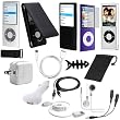 **15-Item SUPER ACCESSORY BUNDLE ** for Apple iPod Nano 4G 4th Gen Generation 8GB 16GB