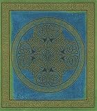 Powerloom Cotton Celtic Print Tapestry