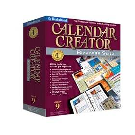 Click here to buy Calendar Creator 9 Business Suite 9 by Broderbund.