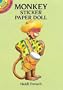 Monkey Sticker Paper Doll (Dover Little Activity Books Paper Dolls)
