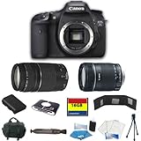 Canon EOS 7D Digital SLR Camera + EF-S 18-135mm f/3.5-5.6 IS Lens + EF 75-3 ....