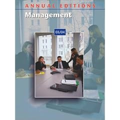 Annual Editions: Management 03/04