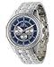 Adee Kaye Bently Large Chronograph Watch With Blue Dial