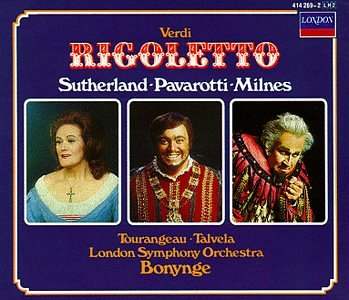 CD-Charts  Music : Verdi - Rigoletto / Sutherland, Pavarotti, Milnes, LSO, Bonynge