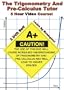 The Trigonometry and Pre-Calculus Tutor - 2 DVD Set! - 5 Hour Course!