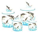 DOLPHIN 3 D Canisters Set of 4 ^NEW^ Canister