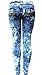 ELLA Juniors Acid Wash BLUE Denim JEANS Destroy Skinny Ripped Distressed Pants