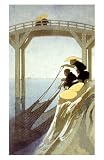 Asian Fish Nets - Artist: Japanese Woodblock - Art Print on Canvas - Image Size: 9.00 by 16.00 inches Art Print on Canvas