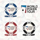 50 World Poker Tour 11.5g Clay-Filled Poker Chips