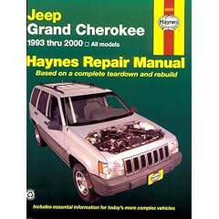 Jeep Grand Cherokee Automotive Repair Manual: 1993 to 2000 (Haynes Automotive Repair Manuals)