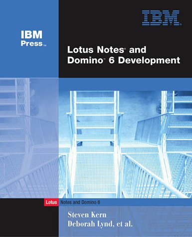 Image of: Lotus Notes and Domino 6 Development (2nd Edition) (IBM Press)