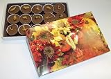 Scott's Cakes 1 lb. Milk Chocolate Walnut Cluster in a Fall Leaf Box