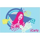 iCarly Blue Pink Bedroom Floor Mat Rug OFFICIAL