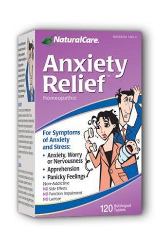 NaturalCare Homeopathic Anxiety Relief Tablets