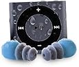 WATERPROOF IPOD Shuffle by Waterfi with Waterproof Short Cord Headphones for Swimming - Includes 2 Year Warranty - 2GB Waterproof MP3 Player (Space Gray)