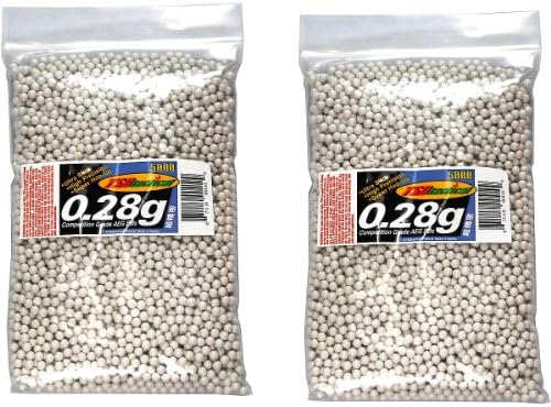 Tsd Tactical White 5000 Count Bb's - Choose Size .28 Grams