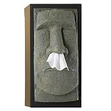Tiki Head Tissue Box Cover