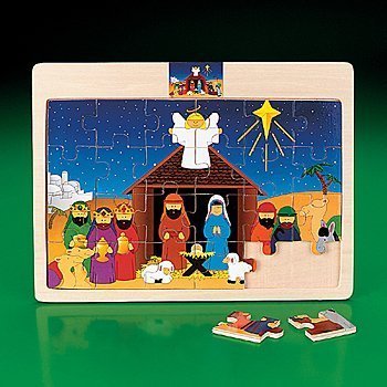 Wooden Nativity Puzzle