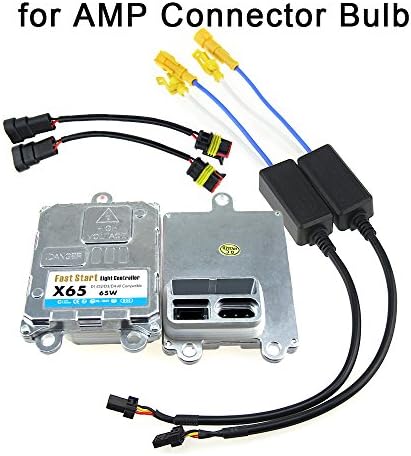 WIKOOL 2 * OEM Factory HID Headlights Xenon Ballast Computer Replacement HID DOT Fit for D1S D1R D1C D2S D2R D2C D3S D3R D3C D4S D4R D4C and AMP Bulbs