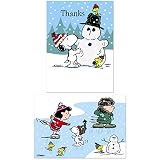 Hallmark Boxed Holiday Card and Thank You Assortment: Peanuts Characters
