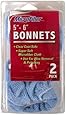 Detailer's Choice 6-356 5 to 6-Inch Microfiber Bonnets - 2-Pack